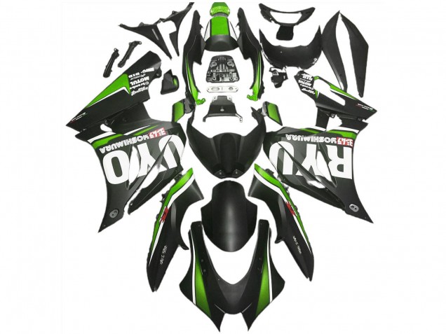 Venta Carenados Moto Suzuki GSXR 1000 2017-2024 - Negro Mate Verde