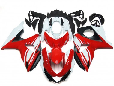 Venta Carenados Moto Suzuki GSXR 1000 2009-2016 - Blanco Rojo Negro