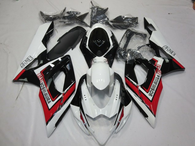 Venta Carenados Moto Suzuki GSXR 1000 2005-2006 - Blanco Rojo Negro Yoshimura