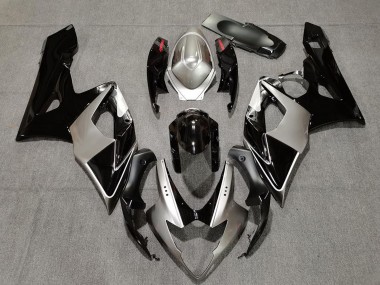 Venta Carenados Moto Suzuki GSXR 1000 2005-2006 - Plata Negro Rojo