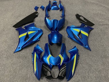 Venta Carenados Moto Suzuki GSXR 1000 2017-2024 - Azul Amarillo Estilo