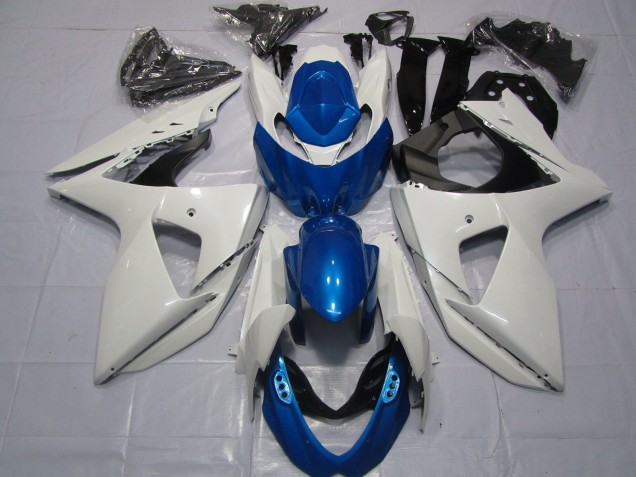 Venta Carenados Moto Suzuki GSXR 1000 2009-2016 - Blanco Azul