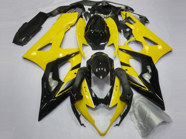 Venta Carenados Moto Suzuki GSXR 1000 2005-2006 - Amarillo Negro Brillante