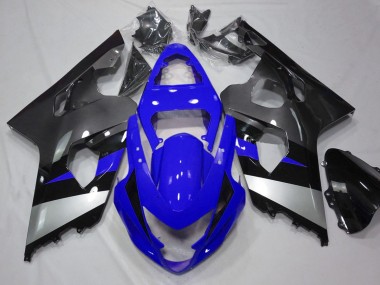 Venta Carenados Moto Suzuki GSXR 600 / GSXR 750 2004-2005 - Azul Plata Gris Negro