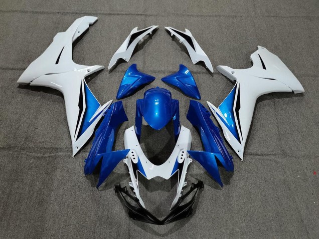 Venta Carenado Moto Suzuki GSXR 600 / GSXR 750 2011-2024 - Blanco Azul