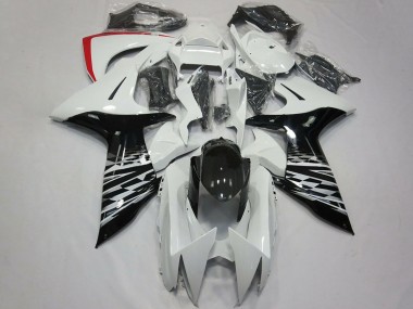 Venta Carenados Moto Suzuki GSXR 600 / GSXR 750 2011-2024 - Blanco Negro Brillante Rojo