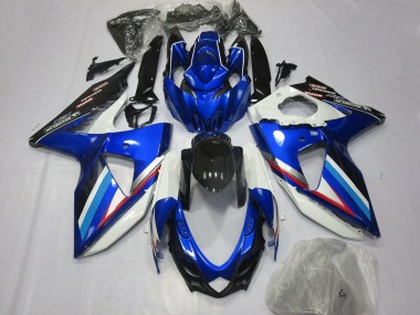Venta Carenados Moto Suzuki GSXR 600 / GSXR 750 2008-2010 - Azul Blanco Negro Brillante Rojo
