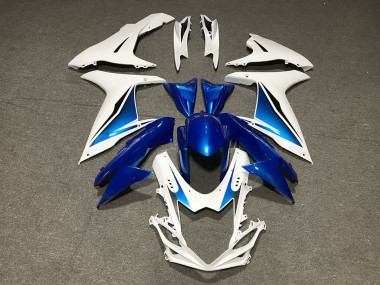 Venta Carenados Moto Suzuki GSXR 600 / GSXR 750 2011-2024 - Azul Blanco
