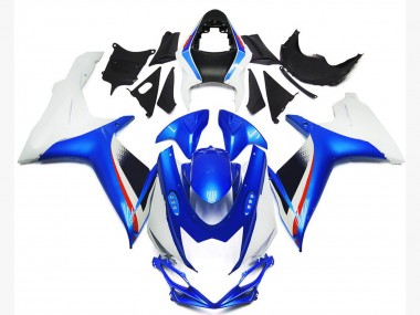 Venta Carenados Moto Suzuki GSXR 600 / GSXR 750 2011-2024 - Blanco Azul Rojo