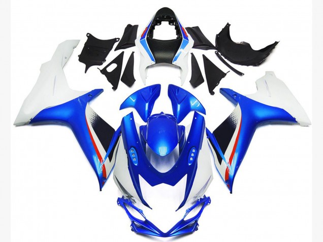 Venta Carenados Moto Suzuki GSXR 600 / GSXR 750 2011-2024 - Blanco Azul Rojo