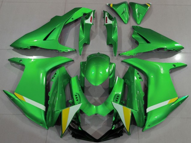 Venta Carenados Moto Suzuki GSXR 600 / GSXR 750 2011-2024 - Verde Blanco Amarillo