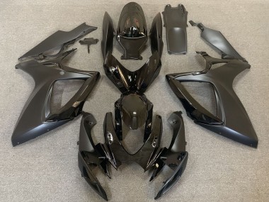 Venta Carenados Moto Suzuki GSXR 600 / GSXR 750 2006-2007 - Negro Brillante Negro Mate