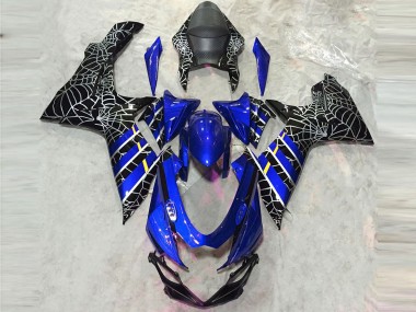 Venta Carenados Moto Suzuki GSXR 600 / GSXR 750 2011-2024 - Azul Negro Spider