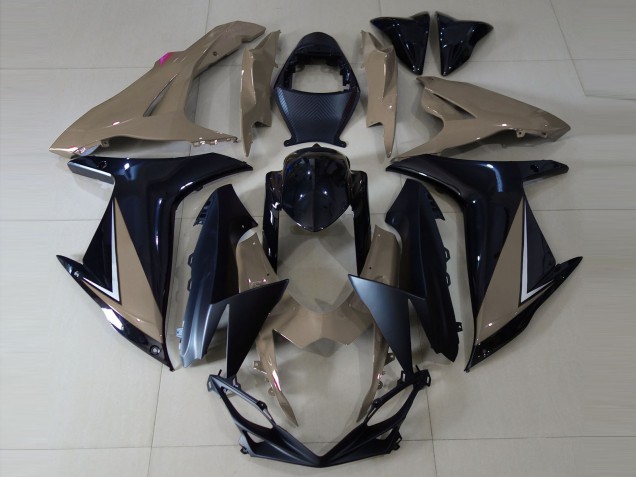Venta Carenados Moto Suzuki GSXR 600 / GSXR 750 2011-2024 - Gris Negro Brillante Negro Mate