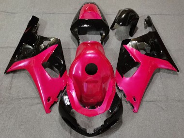 Venta Carenados Moto Suzuki GSXR 600 / GSXR 750 2001-2003 - Rosa Negro Brillante