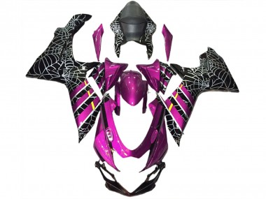 Venta Carenados Moto Suzuki GSXR 600 / GSXR 750 2011-2024 - Rosa Negro Spider