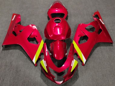 Venta Carenados Moto Suzuki GSXR 600 / GSXR 750 2004-2005 - Rojo Amarillo Blanco