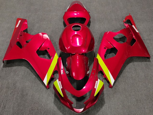 Venta Carenados Moto Suzuki GSXR 600 / GSXR 750 2004-2005 - Rojo Amarillo Blanco