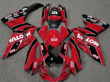 Venta Carenados Moto Suzuki GSXR 600 / GSXR 750 2011-2024 - Rojo Negro Motul