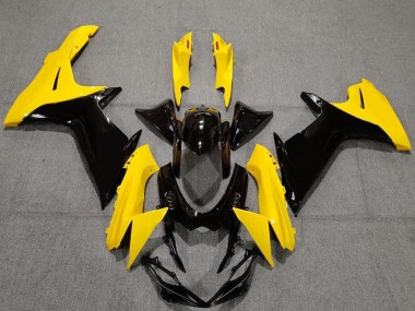 Venta Carenados Moto Suzuki GSXR 600 / GSXR 750 2011-2024 - Amarillo Negro Brillante