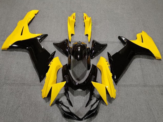 Venta Carenados Moto Suzuki GSXR 600 / GSXR 750 2011-2024 - Amarillo Negro Brillante
