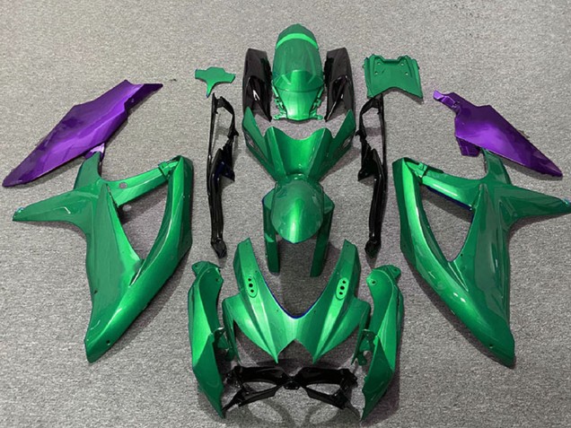 Venta Carenados Moto Suzuki GSXR 600 / GSXR 750 2008-2010 - Verde Púrpura