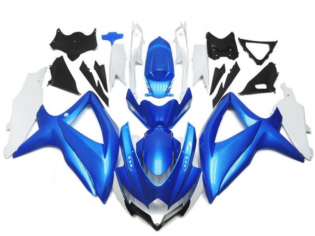 Venta Carenados Moto Suzuki GSXR 600 / GSXR 750 2008-2010 - Blanco Azul Claro