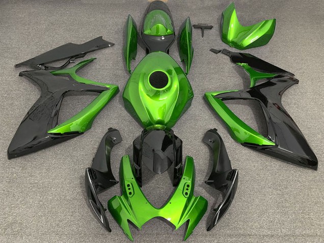 Venta Carenados Moto Suzuki GSXR 600 / GSXR 750 2006-2007 - Verde Negro