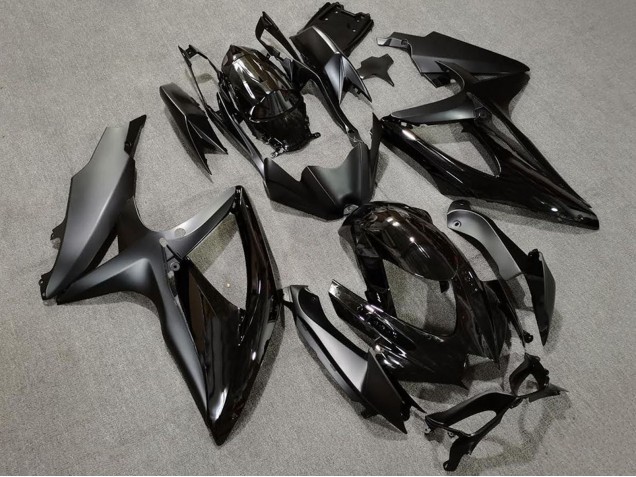 Venta Carenados Moto Suzuki GSXR 600 / GSXR 750 2008-2010 - Negro Brillante Negro Mate