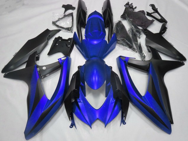 Venta Carenados Moto Suzuki GSXR 600 / GSXR 750 2008-2010 - Azul Negro Mate