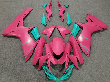 Venta Carenados Moto Suzuki GSXR 600 / GSXR 750 2011-2024 - Rosa Azul Verdoso