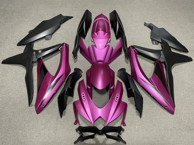 Venta Carenados Moto Suzuki GSXR 600 / GSXR 750 2008-2010 - Púrpura Negro Mate