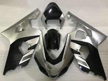 Venta Carenados Moto Suzuki GSXR 600 / GSXR 750 2004-2005 - Plata Negro