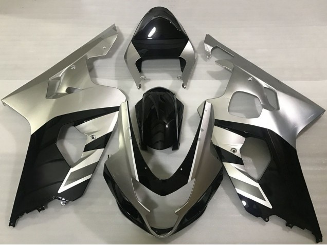 Venta Carenados Moto Suzuki GSXR 600 / GSXR 750 2004-2005 - Plata Negro