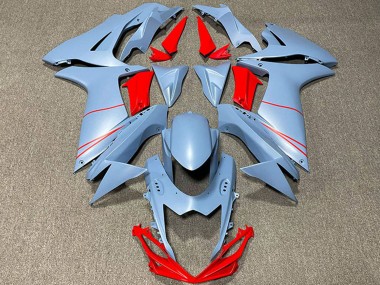 Venta Carenados Moto Suzuki GSXR 600 / GSXR 750 2011-2024 - Azul Mate Cielo Rojo