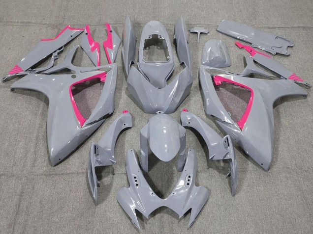 Venta Carenados Moto Suzuki GSXR 600 / GSXR 750 2006-2007 - Nardo Gris Rosa