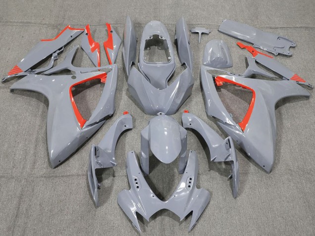 Venta Carenados Moto Suzuki GSXR 600 / GSXR 750 2006-2007 - Nardo Gris Rojo