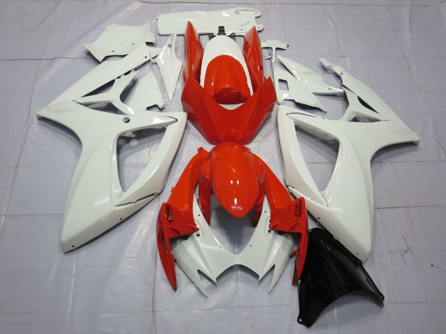 Venta Carenados Moto Suzuki GSXR 600 / GSXR 750 2006-2007 - Blanco Rojo