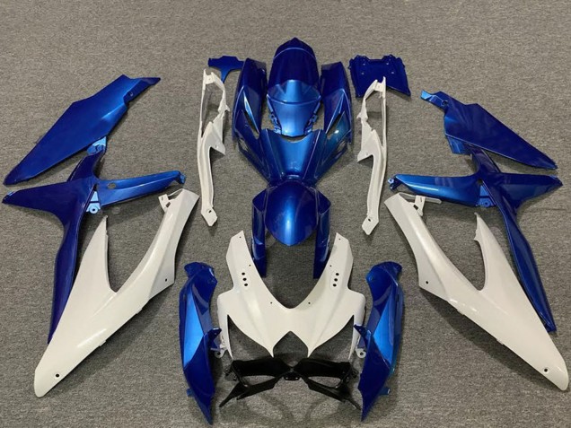 Venta Carenados Moto Suzuki GSXR 600 / GSXR 750 2008-2010 - Blanco Azul