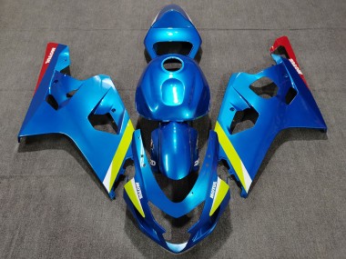 Venta Carenados Moto Suzuki GSXR 600 / GSXR 750 2004-2005 - Azul Amarillo Rojo