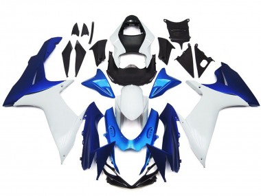 Venta Carenados Moto Suzuki GSXR 600 / GSXR 750 2011-2024 - Blanco Azul