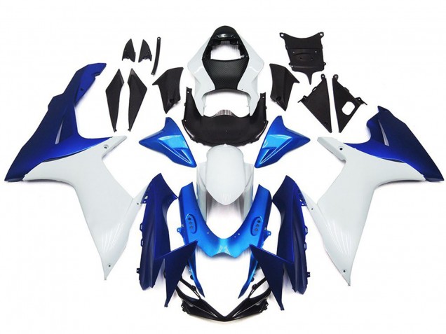 Venta Carenados Moto Suzuki GSXR 600 / GSXR 750 2011-2024 - Blanco Azul