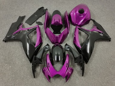 Venta Carenados Moto Suzuki GSXR 600 / GSXR 750 2006-2007 - Púrpura Negro