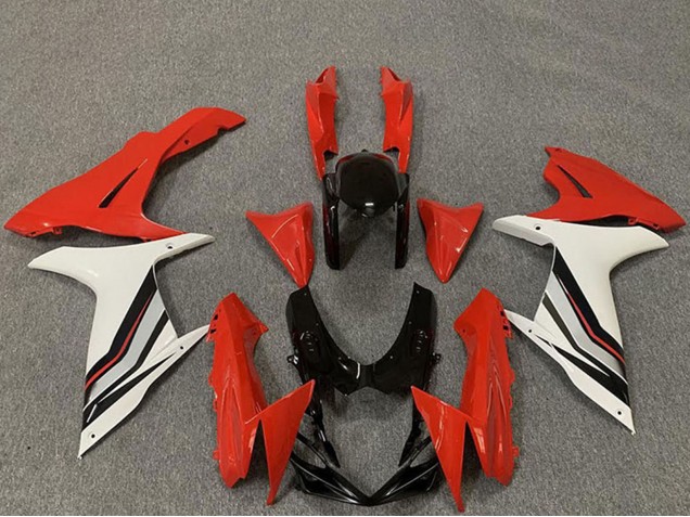 Venta Carenados Moto Suzuki GSXR 600 / GSXR 750 2011-2024 - Rojo Blanco Negro