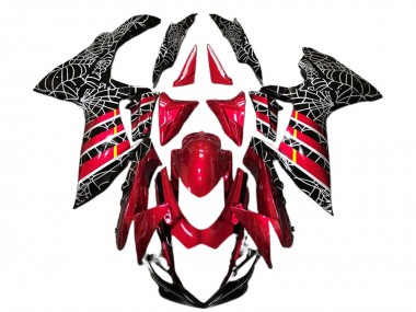 Venta Carenados Moto Suzuki GSXR 600 / GSXR 750 2011-2024 - Rojo Negro Spider
