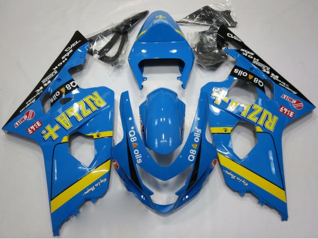 Venta Carenados Moto Suzuki GSXR 600 / GSXR 750 2004-2005 - Azul Oro Negro Rizla
