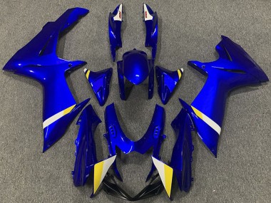 Venta Carenados Moto ABS Suzuki GSXR 600 / GSXR 750 2011-2024 - Azul Blanco Amarillo