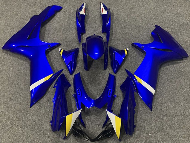 Venta Carenados Moto ABS Suzuki GSXR 600 / GSXR 750 2011-2024 - Azul Blanco Amarillo