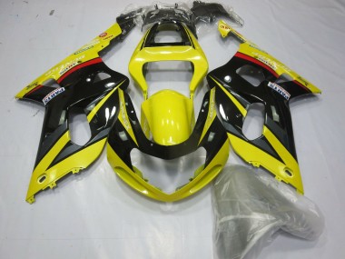 Venta Carenados Moto Suzuki GSXR 600 / GSXR 750 2001-2003 - Amarillo Gris Negro Brillante