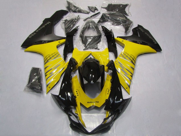 Venta Carenados Moto Suzuki GSXR 600 / GSXR 750 2011-2024 - Amarillo Gris Negro